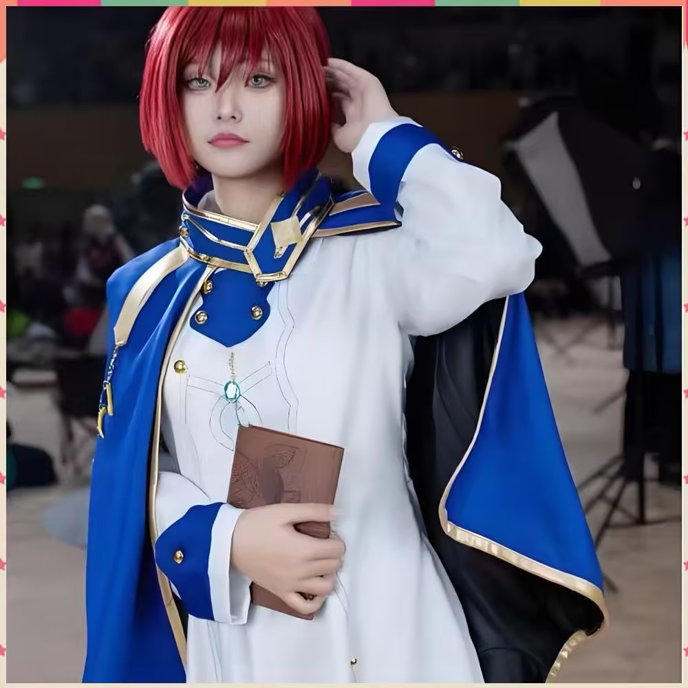Anime Cosplay With Red Hair - Shirayuki Cosplay Costumes Anime Snow White
