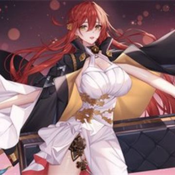 Anime Cosplay With Red Hair - Bilibili Star Rail Kijō Cosplay Wig