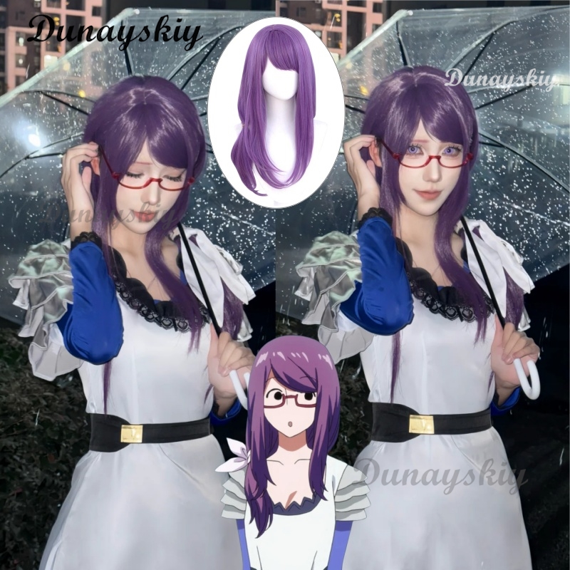 Anime Cosplay Glasses - Anime Tokyo Kamishiro Rize White Long