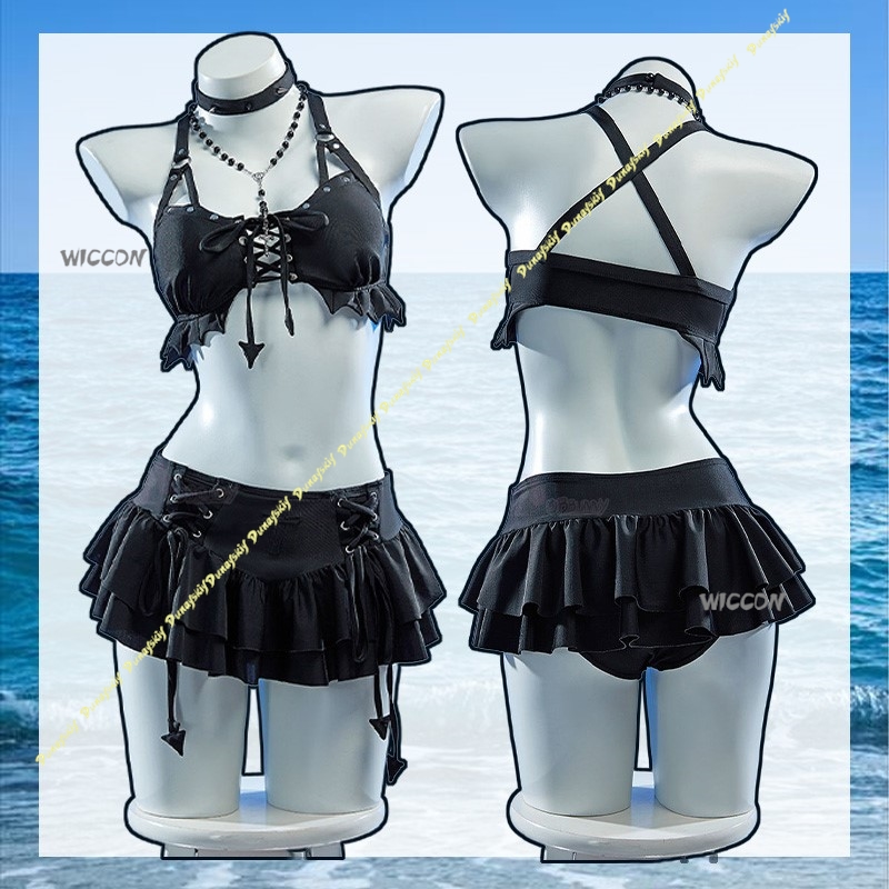 Anime Cosplay Black Girl - Cosplay Costume Girls Sexy Suit Mi