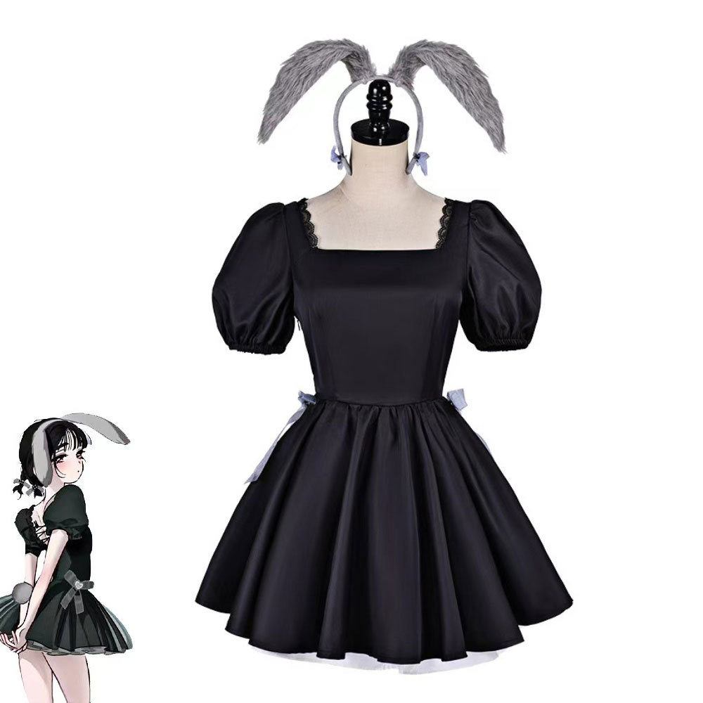 Anime Cosplay Black Girl - Sua Cosplay Sweet Bunny Girl Costume