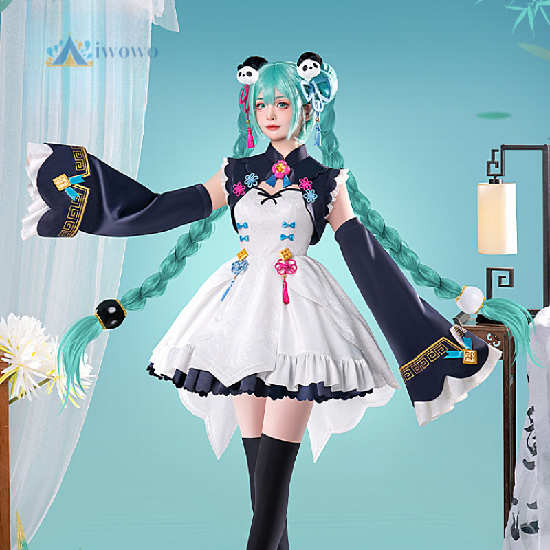 Anime Cosplay For Halloween - Anime Project Sekai Cosplay Miku Costume