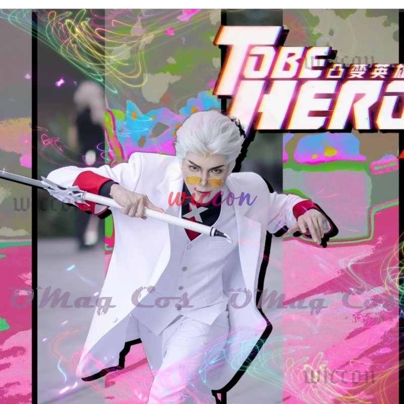 TO BE HERO X Cosplay White Uni - Anime Cosplay Glasses 评论和价格