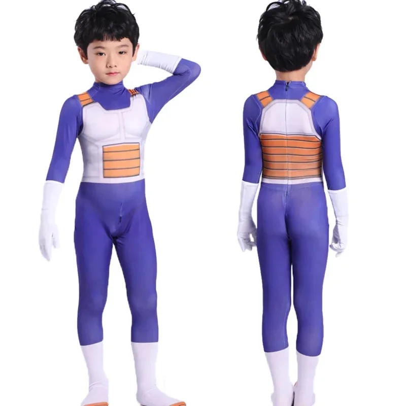 Adult  Son Goku Costume Vegeta - Cosplay Anime Black Hair 评论和价格