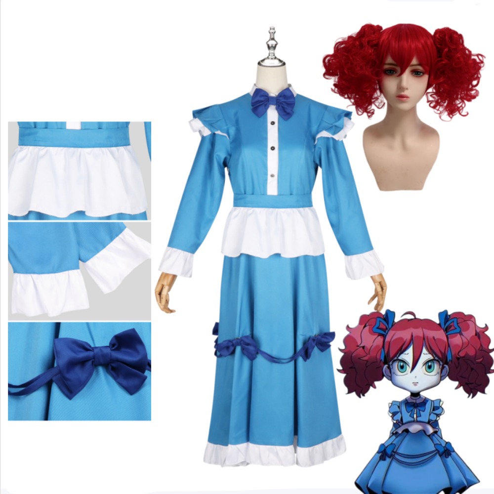 Poppy Red Hair Cosplay Costume - Anime Cosplay With Red Hair 评论和价格