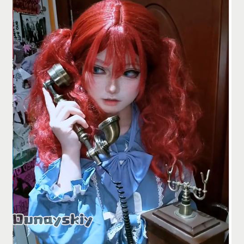 Hemera*/Poppy Game Cosplay Cos - Anime Cosplay With Red Hair 评论和价格