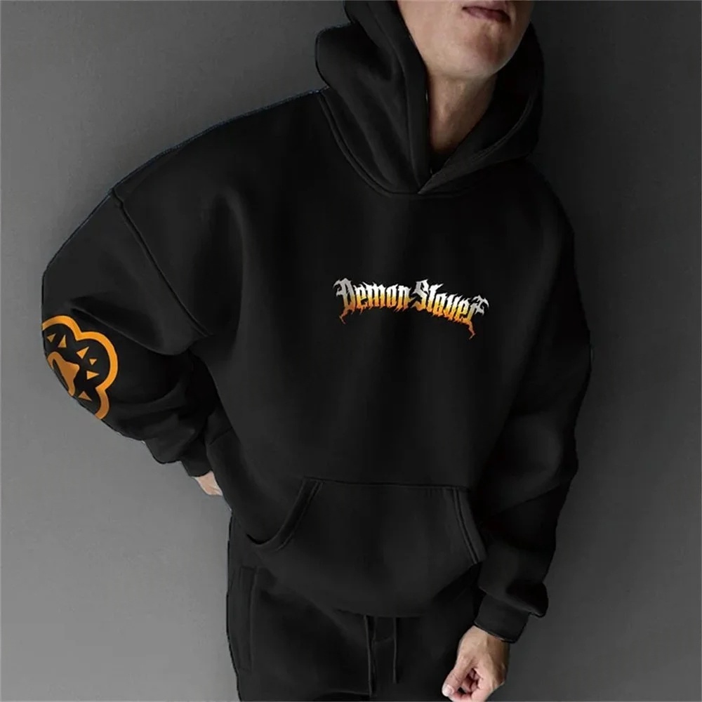 Demon Slayer Men's Hoodie Swea - Cosplay Anime Zenitsu 评论和价格