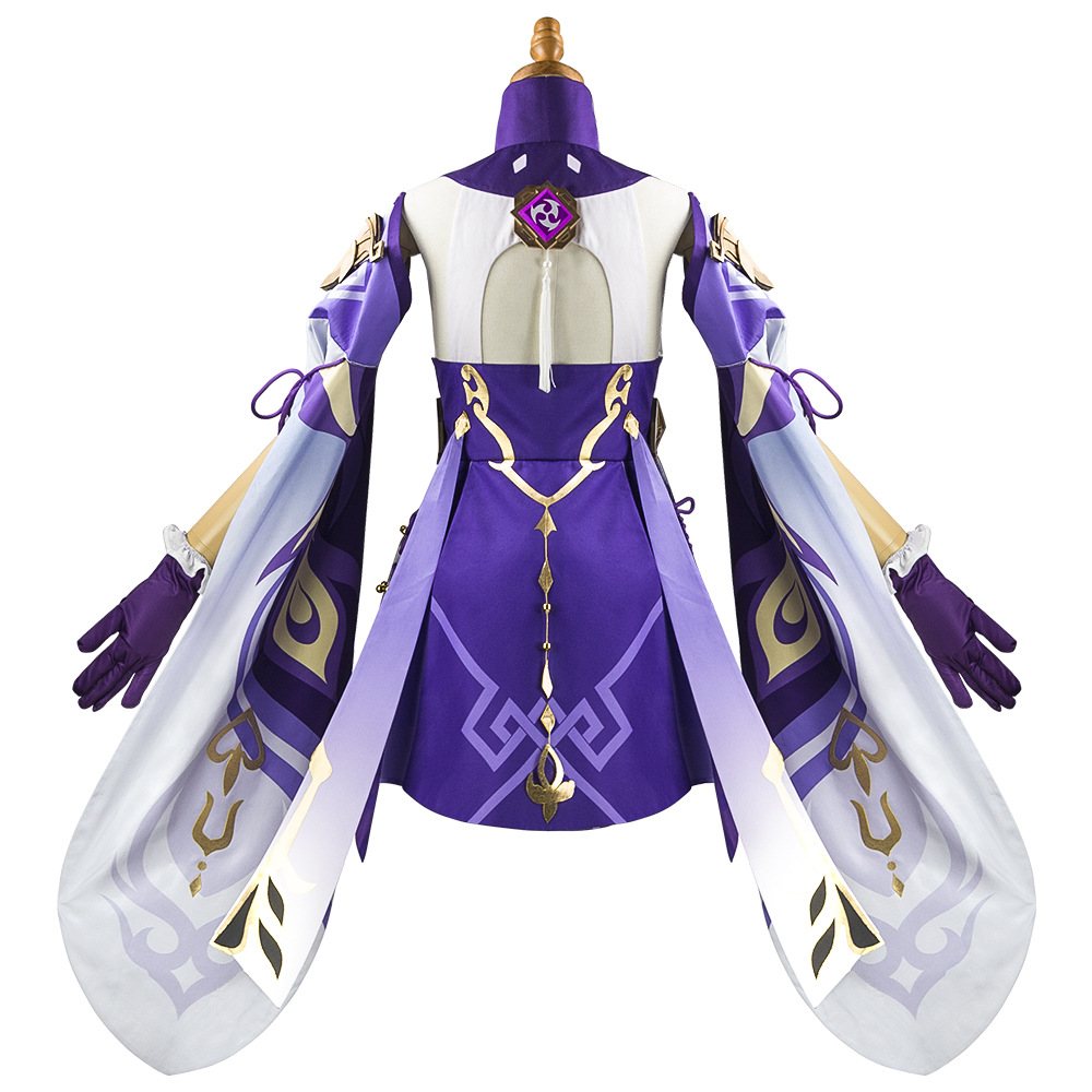 Genshin Impact Keqing Cosplay  - Anime Cosplay In Chinese 评论和价格