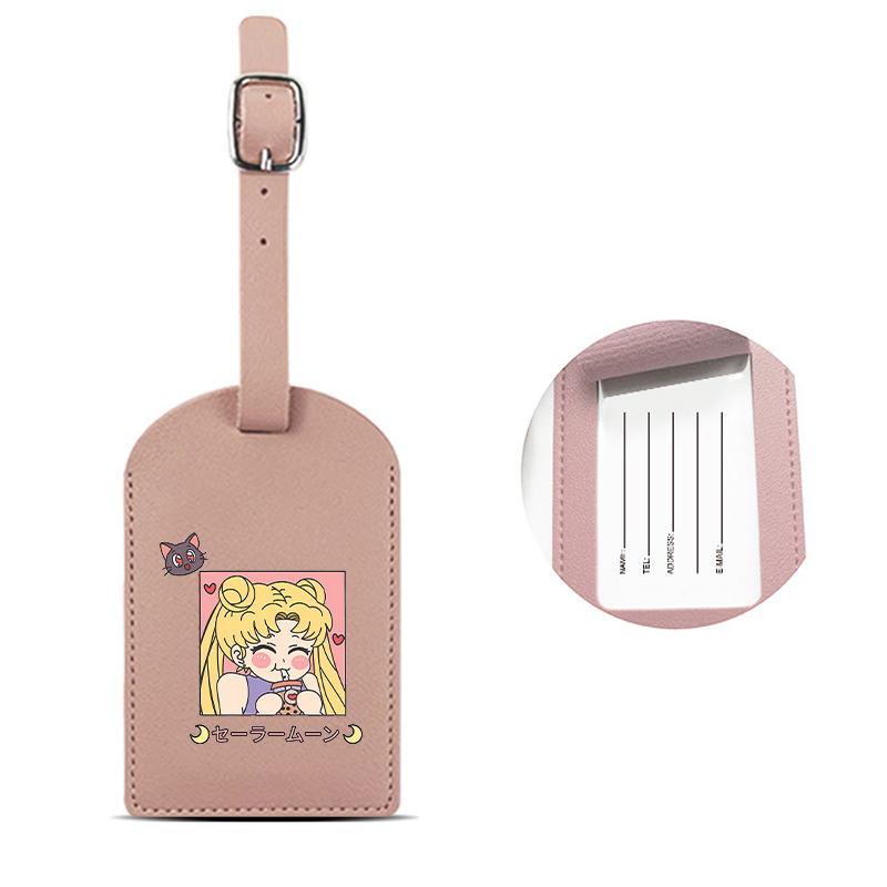 Sailor Moon Luggage Tag for Wo - Anime Cosplay Girl Name 评论和价格