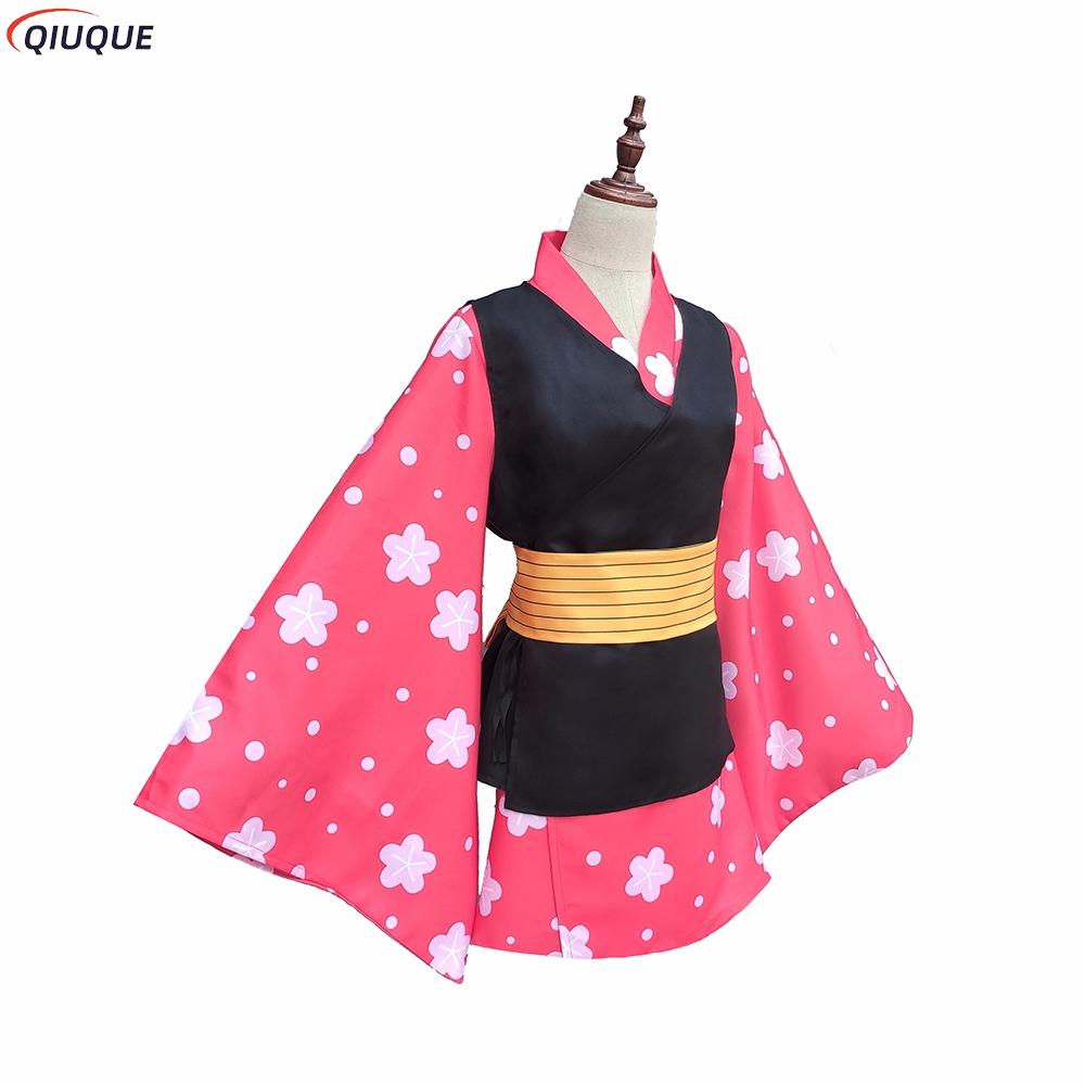Makomo Cosplay Costume Kimono  - Anime Cosplay With Mask 评论和价格