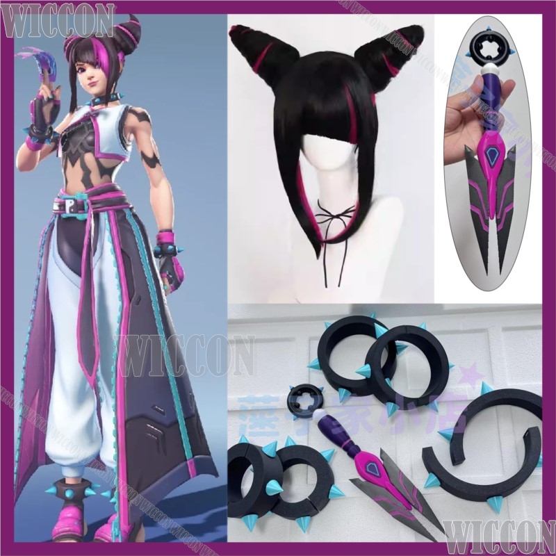 Kiriko Juri Game Han Over Cosp - Cosplay Anime Black Hair 评论和价格