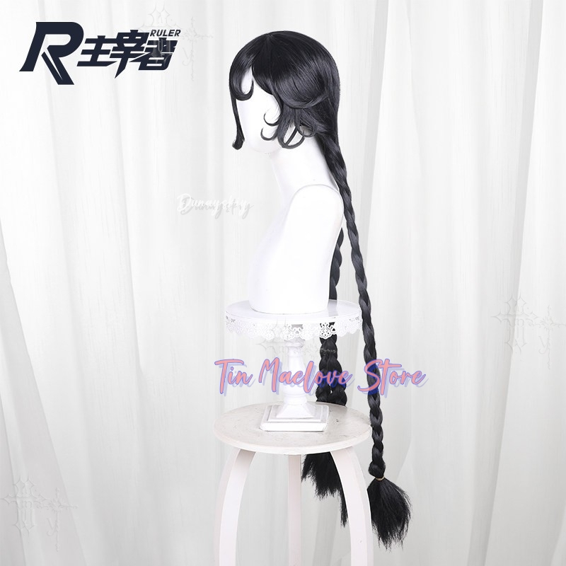 Black Braided Hair With Round  - Cosplay Anime Black Hair 评论和价格