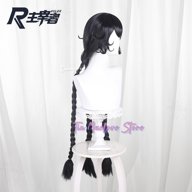 Black Braided Hair With Round  - Cosplay Anime Black Hair 评论和价格