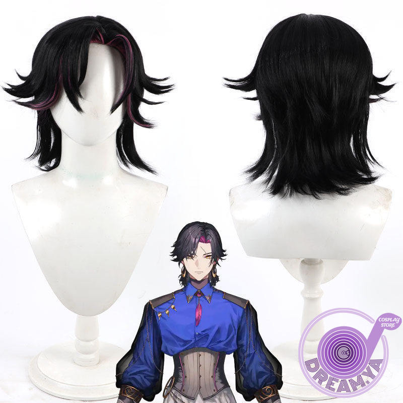 Vezalius Bandage Cosplay Wig v - Cosplay Anime Black Hair 评论和价格