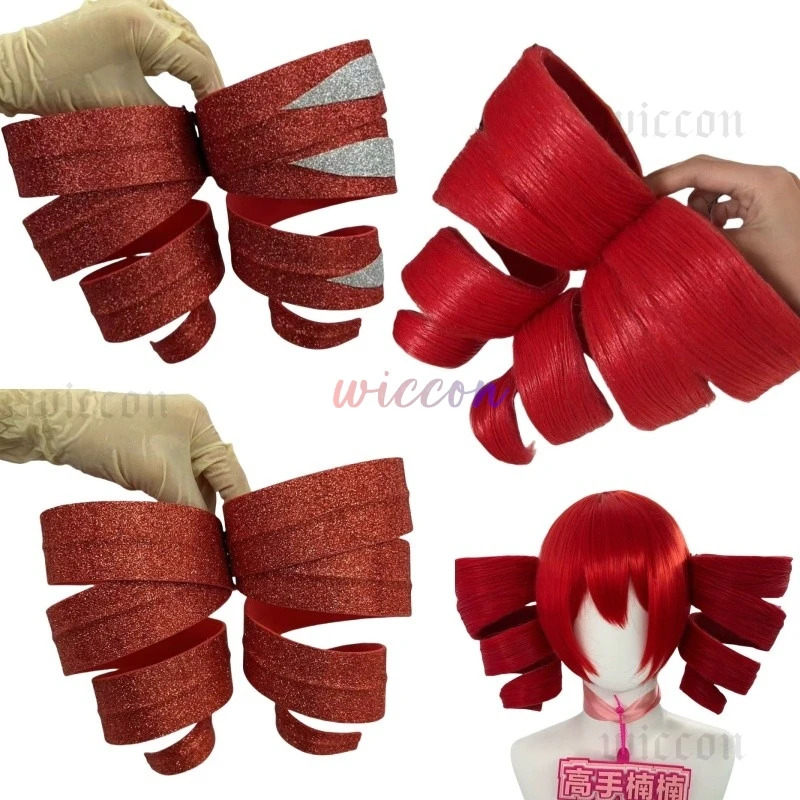 DY20Kasane Teto Cosplay Costum - Anime Cosplay With Red Hair 评论和价格