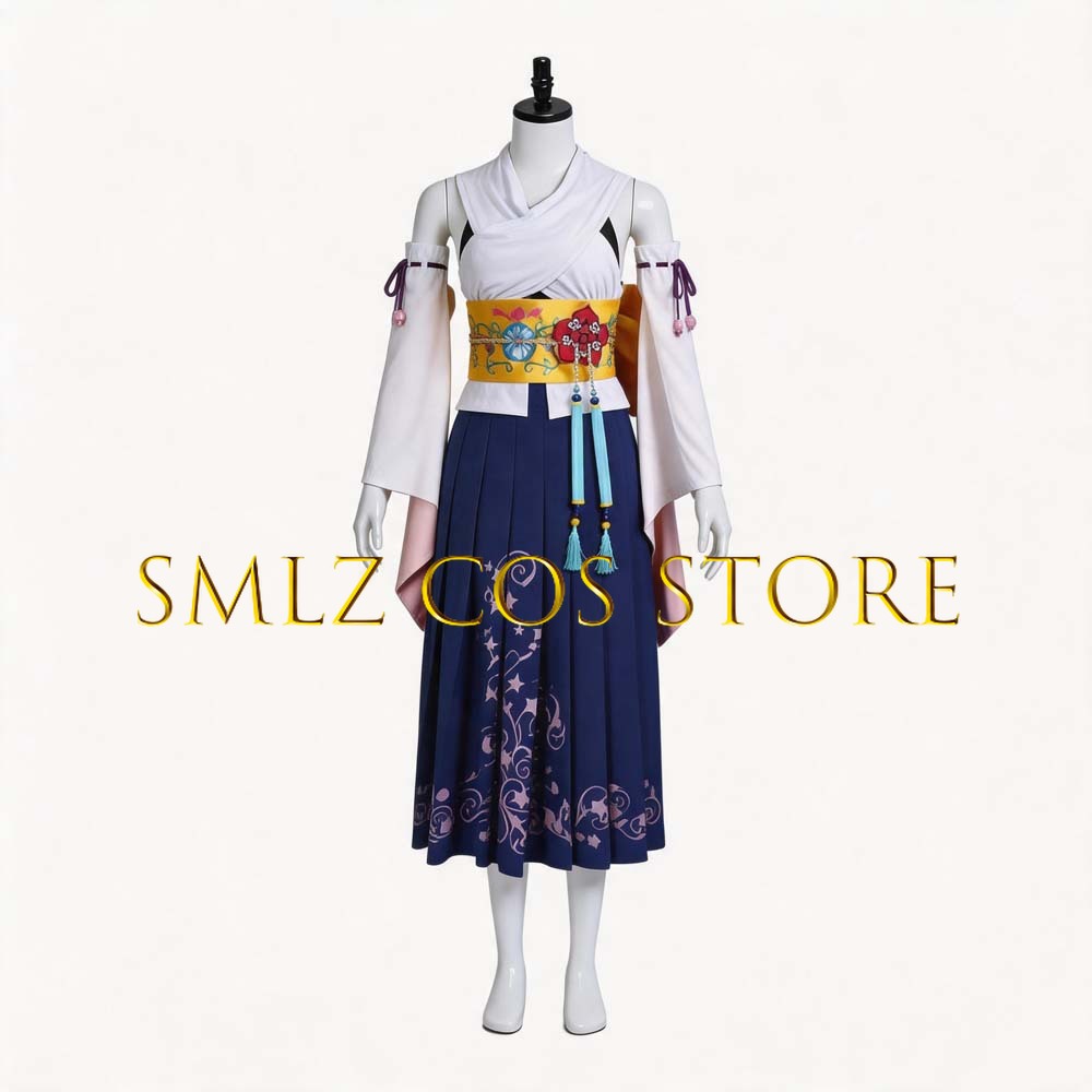 Smlz FFX Yuna Cosplay Anime FF - Anime Cosplay For Halloween 评论和价格
