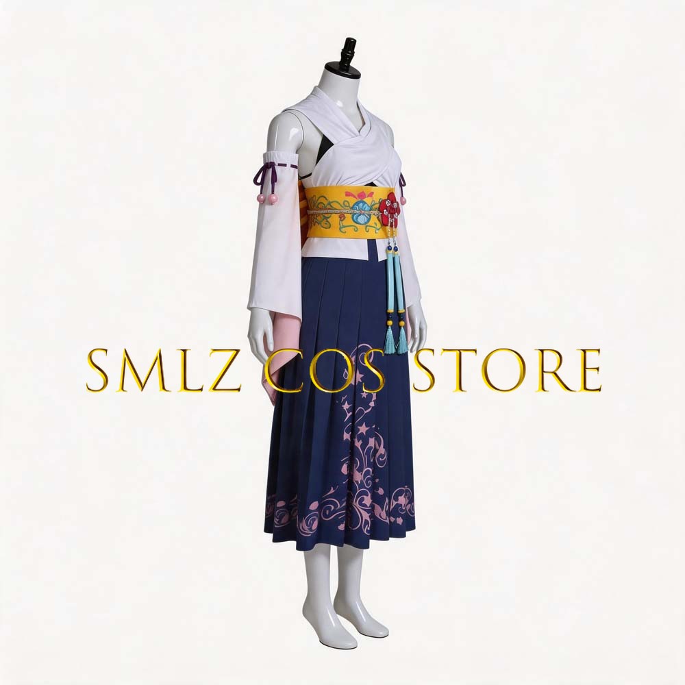Smlz FFX Yuna Cosplay Anime FF - Anime Cosplay For Halloween 评论和价格