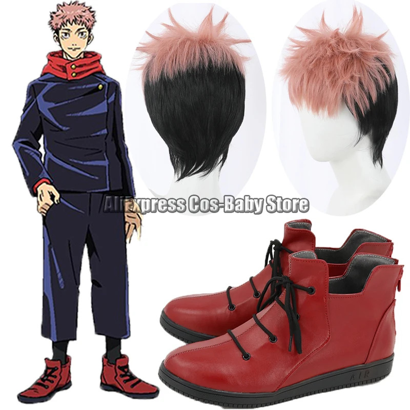 Anime Juju Ka Cosplay Shoes Bo - Anime Cosplay With Red Hair 评论和价格