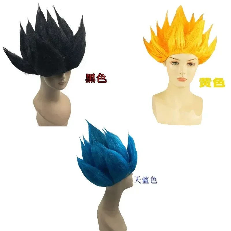ABC123Kids Adult Suit Son Goku - Cosplay Anime Black Hair 评论和价格