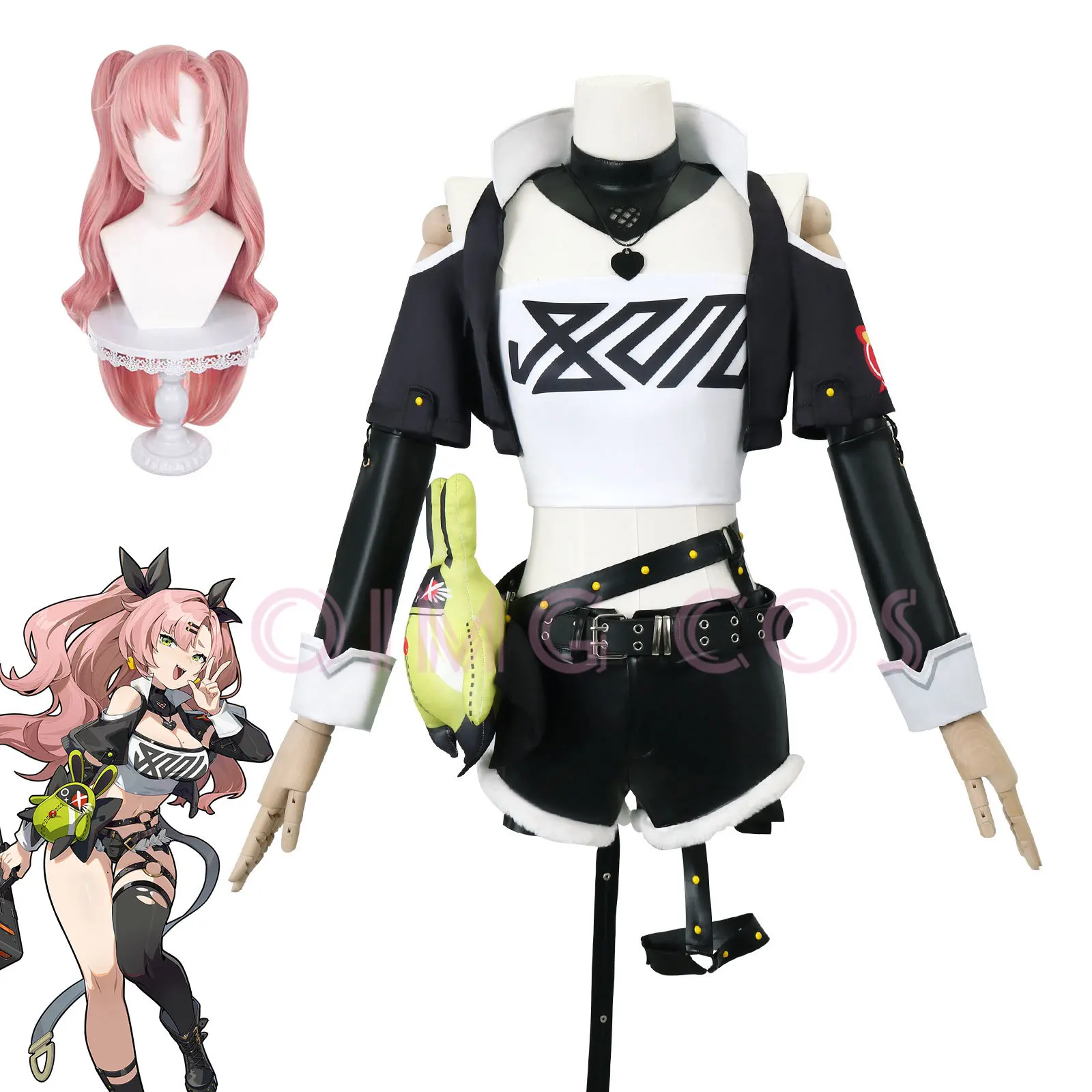 Nicole Demara Zenless Zone Zer - Anime Cosplay For Halloween 评论和价格