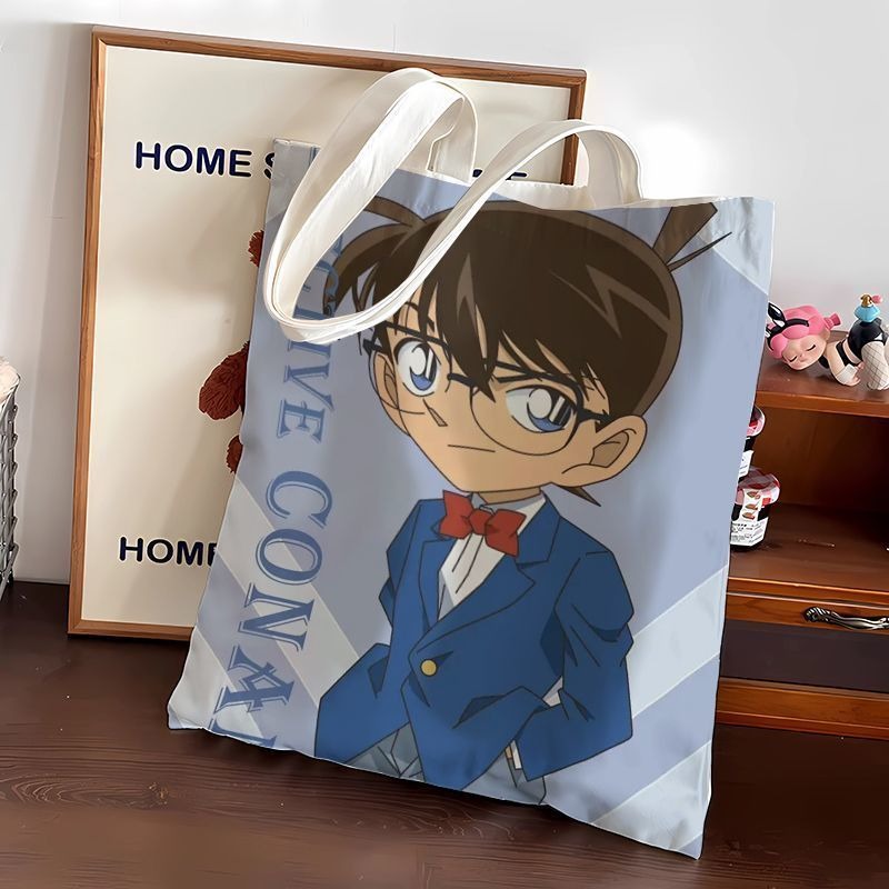 Cute Conan Anime Canvas Bag La - Anime Cosplay Shop 评论和价格