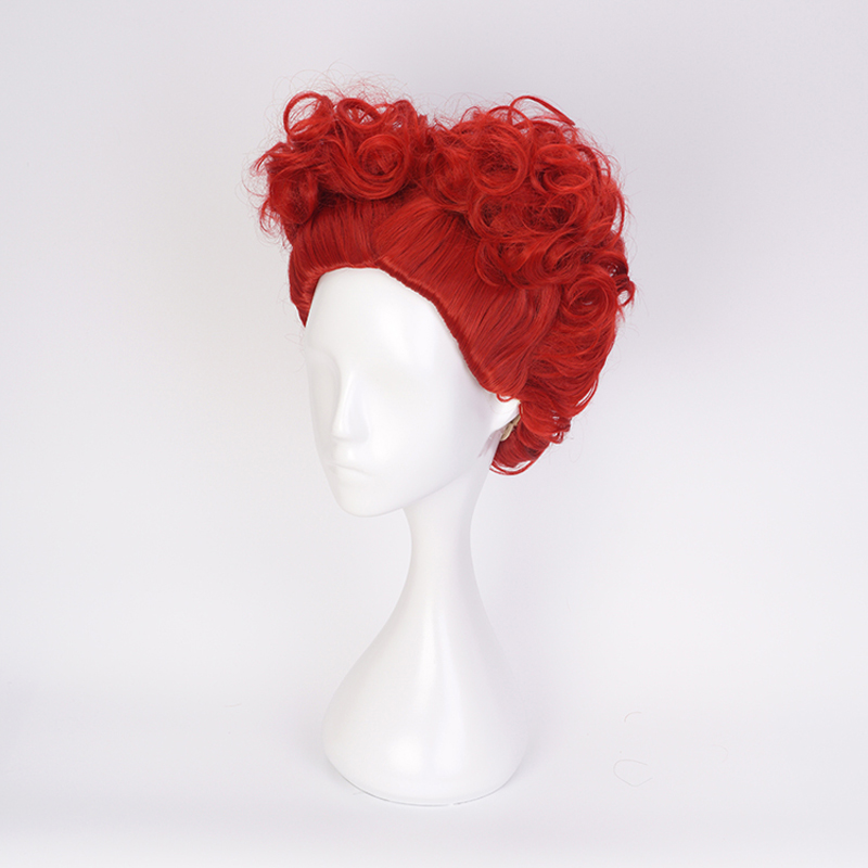 Alice Red Queen Cosplay Wig Qu - Anime Cosplay With Red Hair 评论和价格