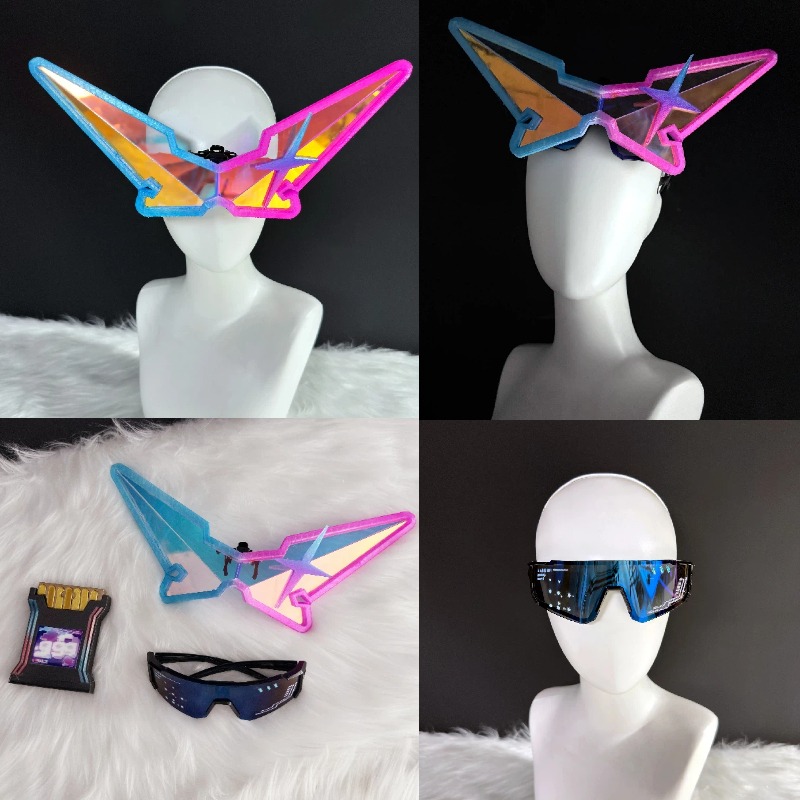 Game Honkai：Star Rail Silver W - Anime Cosplay Glasses 评论和价格