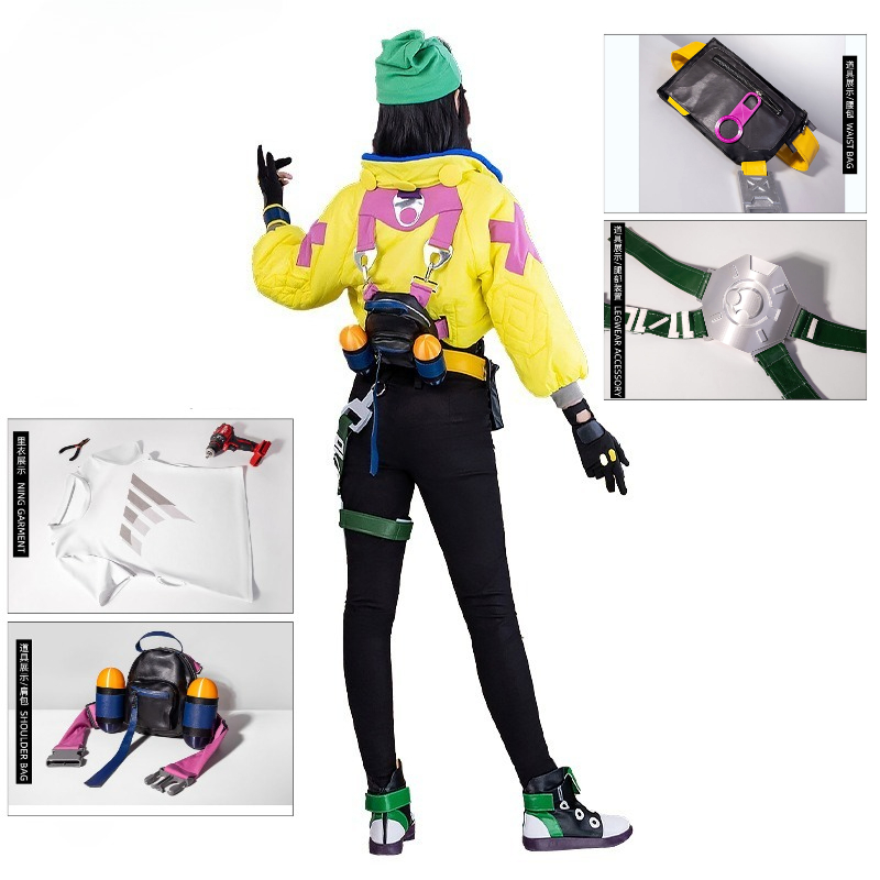 Valorant Killjoy Cosplay Costu - Anime Cosplay Glasses 评论和价格