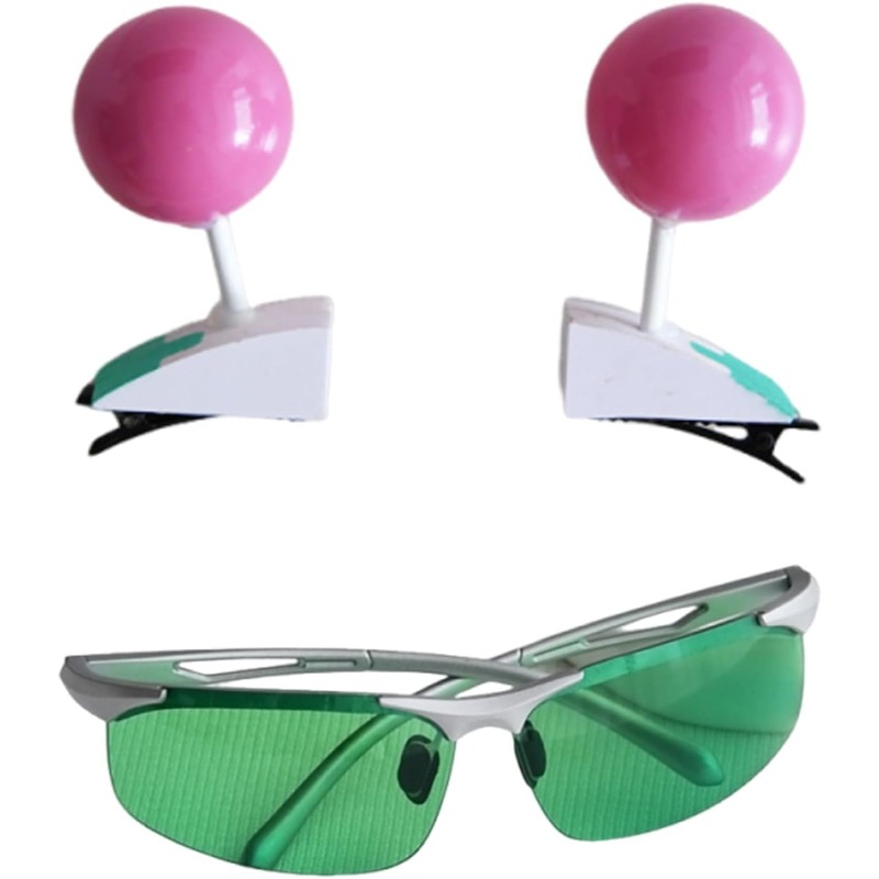 Anime Saiki Kusuo Cosplay Prop - Anime Cosplay Glasses 评论和价格