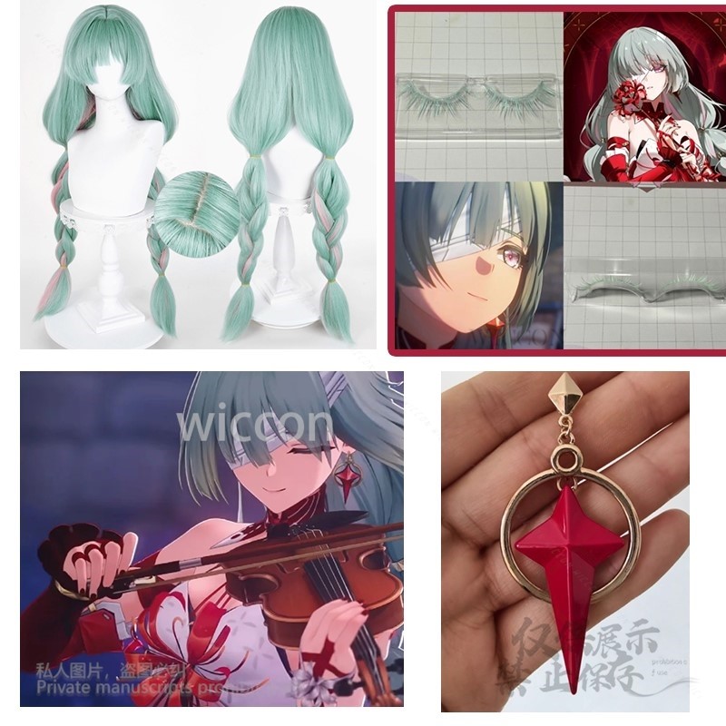 Anime Phrolova Cosplay Wig Gre - Anime Cosplay For Halloween 评论和价格