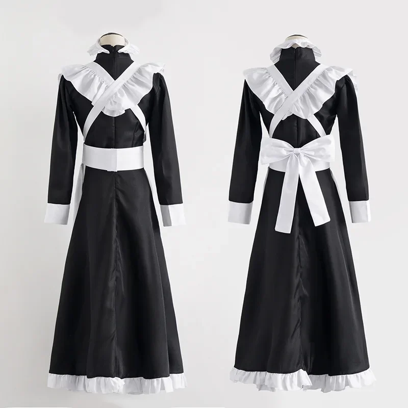 Classic Black White Maid  Brit - Anime Cosplay Shop 评论和价格