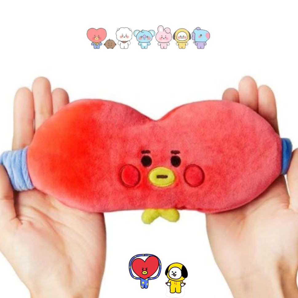 BT21 cartoon cute plush doll e - Anime Cosplay With Mask 评论和价格