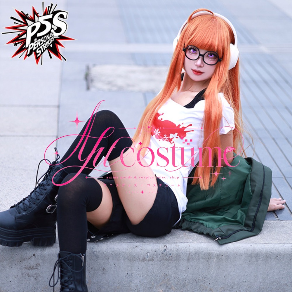 Futaba Sakura Cosplay Costume  - Anime Cosplay Glasses 评论和价格