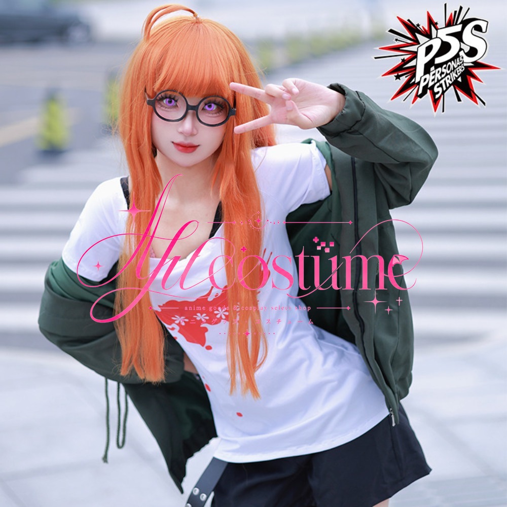 Futaba Sakura Cosplay Costume  - Anime Cosplay Glasses 评论和价格
