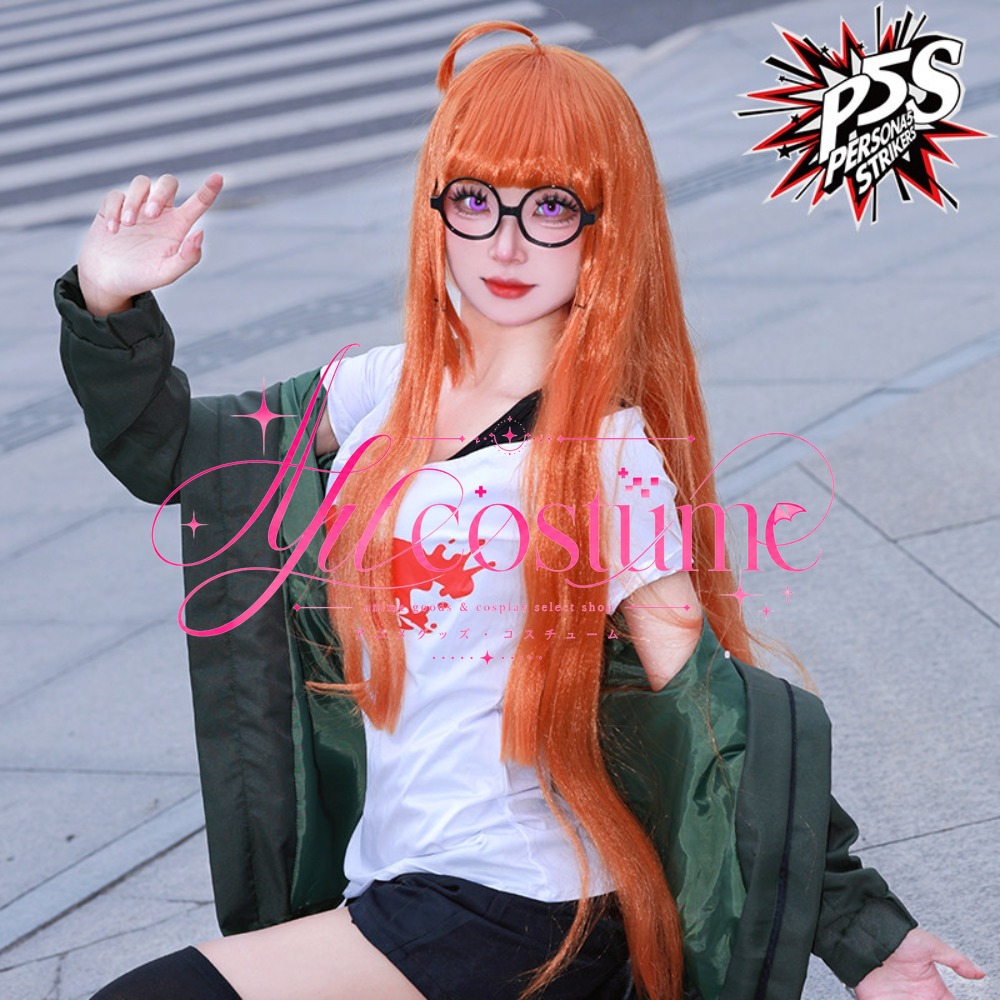 Futaba Sakura Cosplay Costume  - Anime Cosplay Glasses 评论和价格