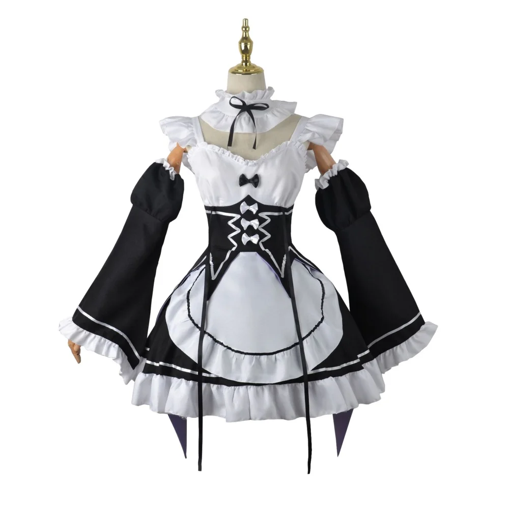 Anime Ram Rem Maid Cosplay Re  - Anime Cosplay Live 评论和价格
