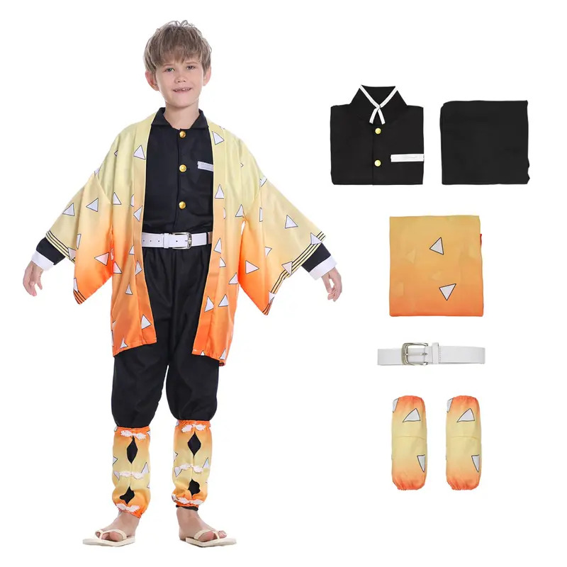 New Halloween Cosplay Anime De - Cosplay Anime Zenitsu 评论和价格