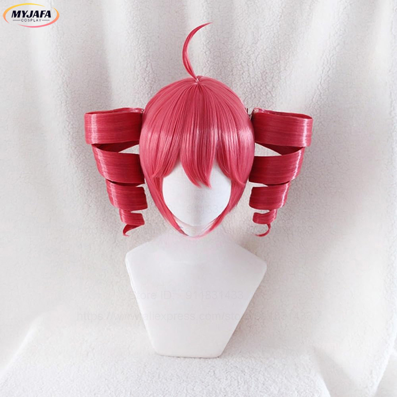 Anime Kasane Teto Cosplay Wig  - Anime Cosplay With Red Hair 评论和价格