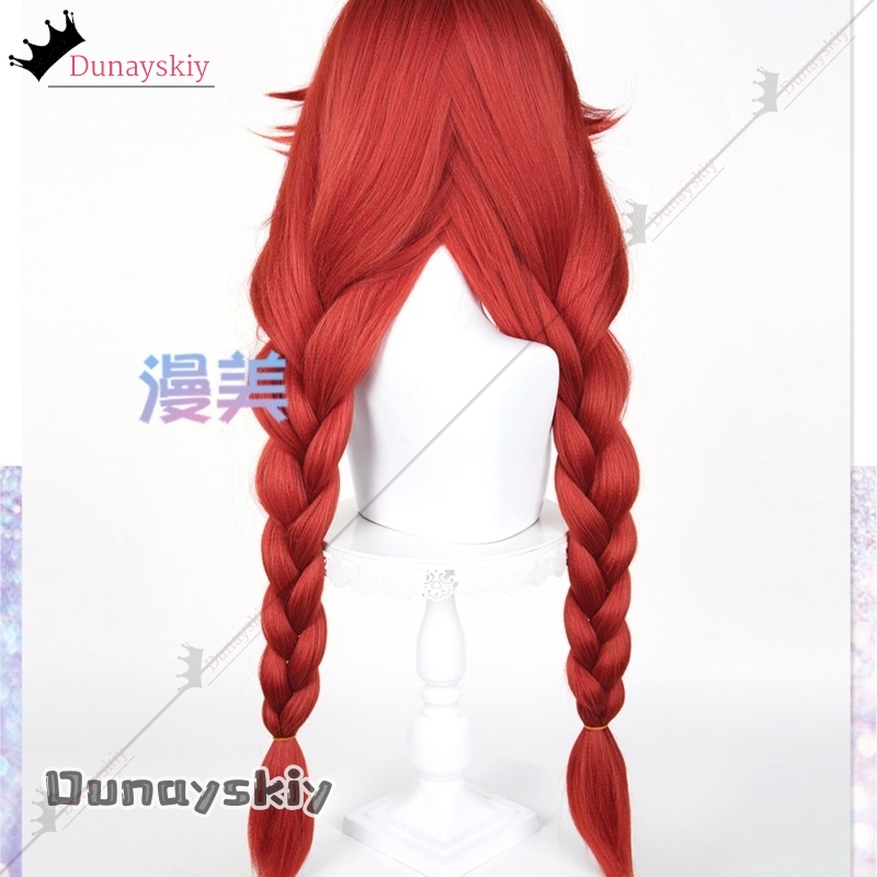 YiNuo@GACHIAKUTA Riyo Cosplay  - Anime Cosplay With Red Hair 评论和价格