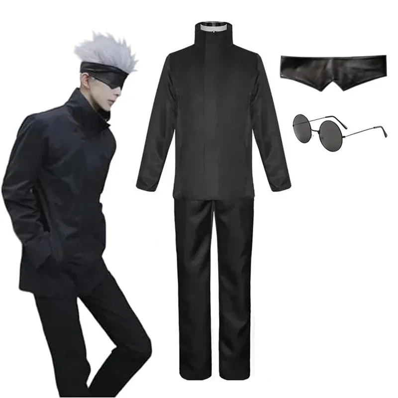 Anime Jujutsu Satoru Gojo Cosp - Anime Cosplay Glasses 评论和价格