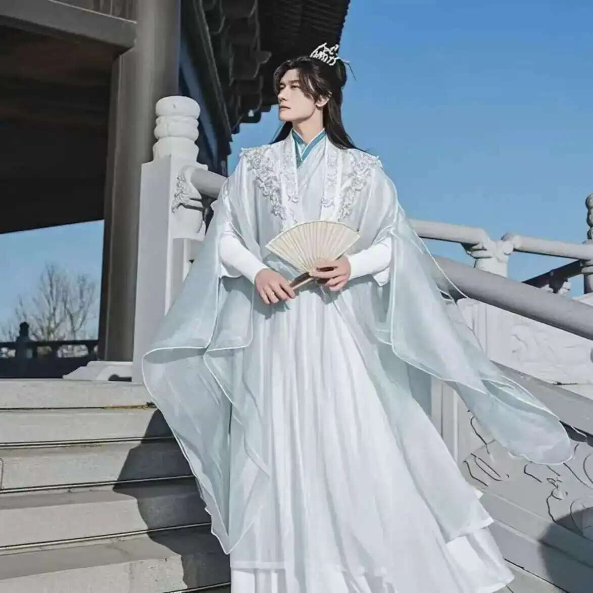 Large Size 3XL Hanfu Men Chine - Anime Cosplay In Chinese 评论和价格