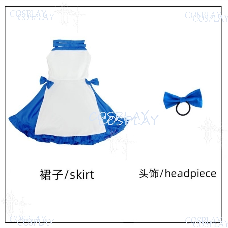 Blue Halloween Full Cosplay Ou - Zenos Anime Cosplay 评论和价格
